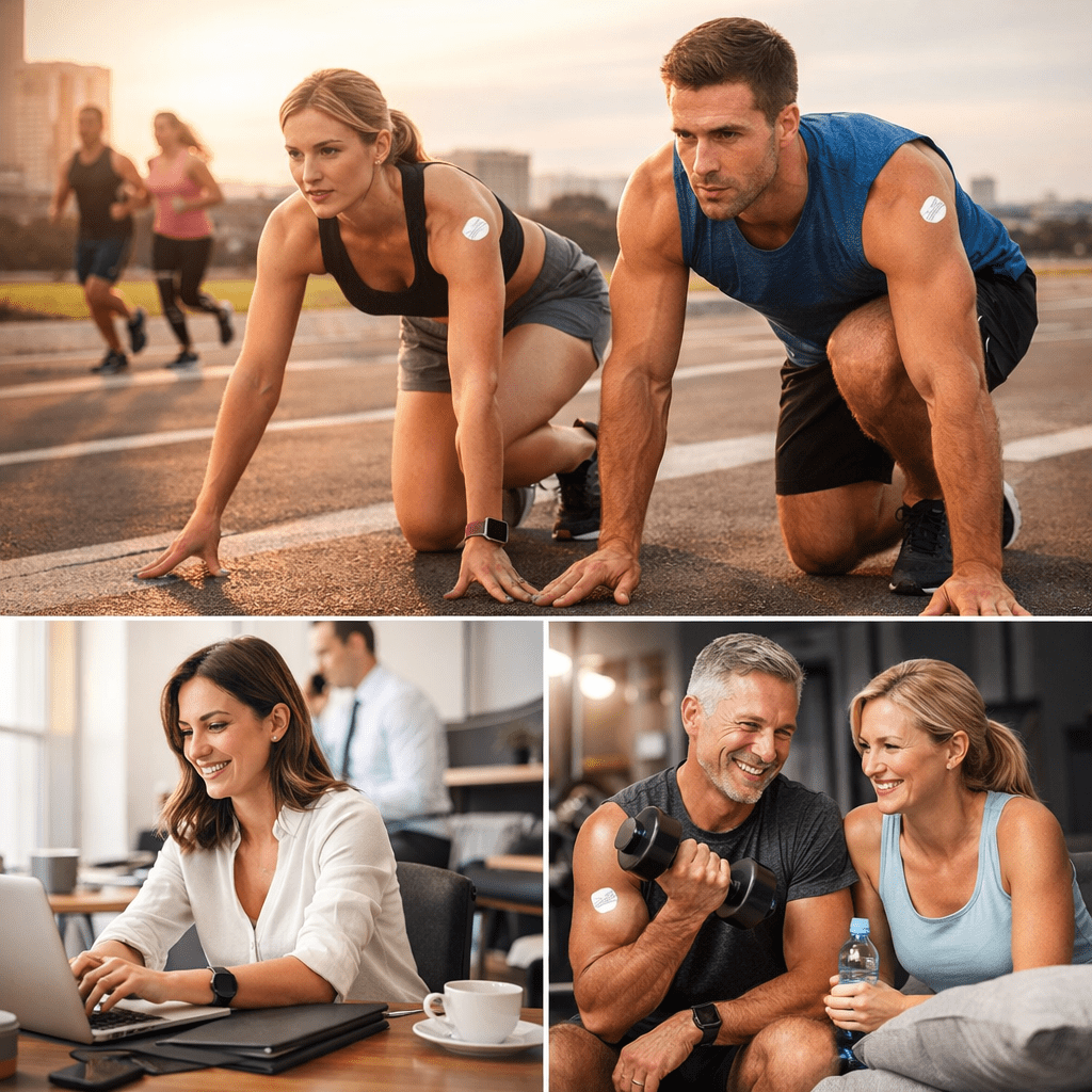 Runners and gym-goers use LifeWave X39 Patches before training